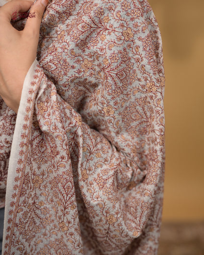 Snowfall Serenity Jaldar Drape