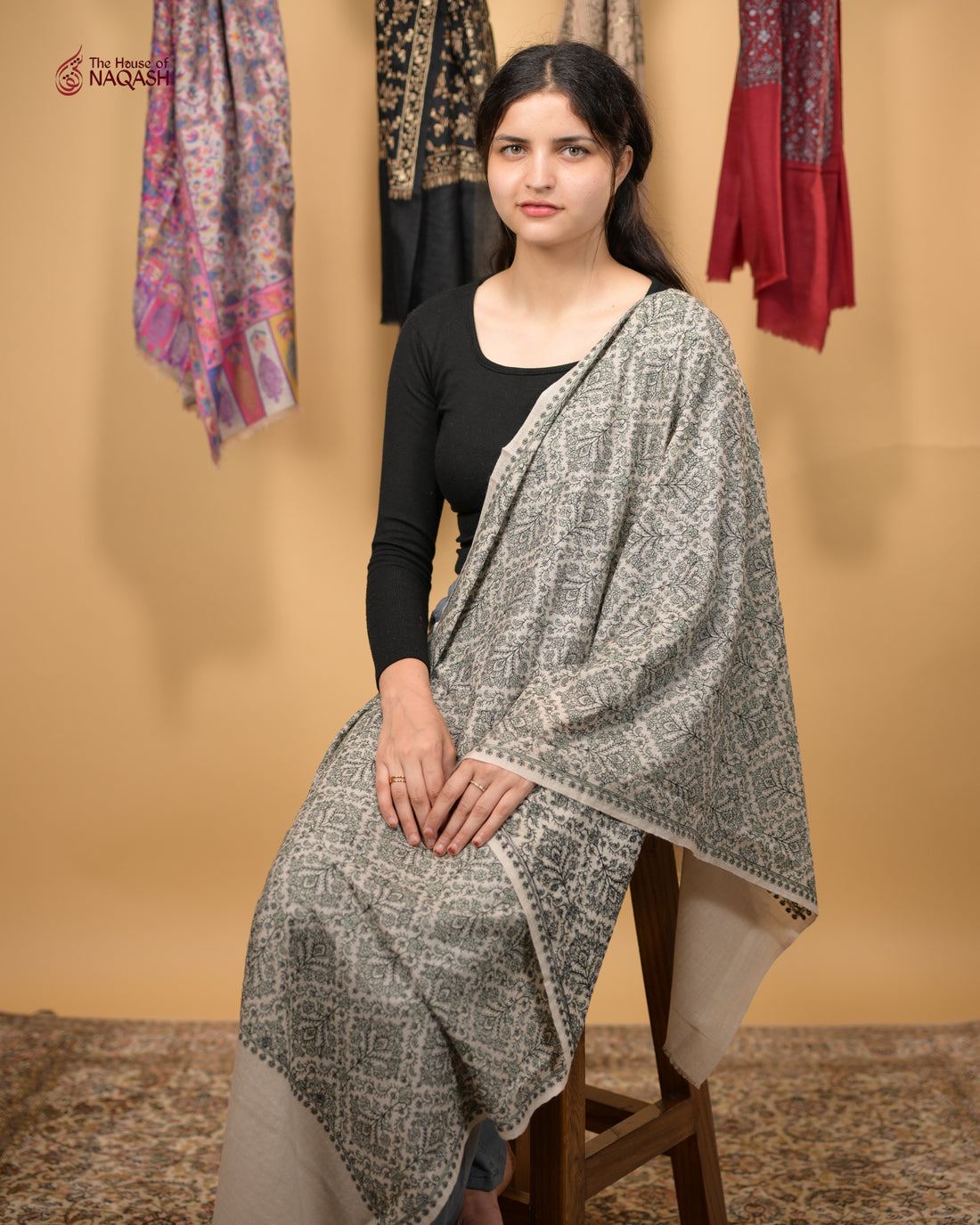 Pure Elegance Jaldar Stole