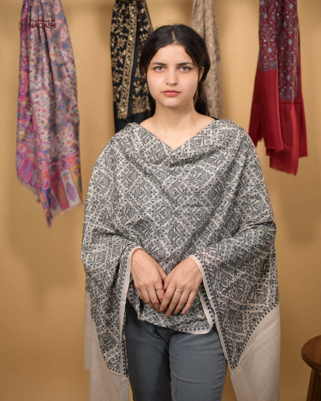 Frosted Grace Jaal Stole