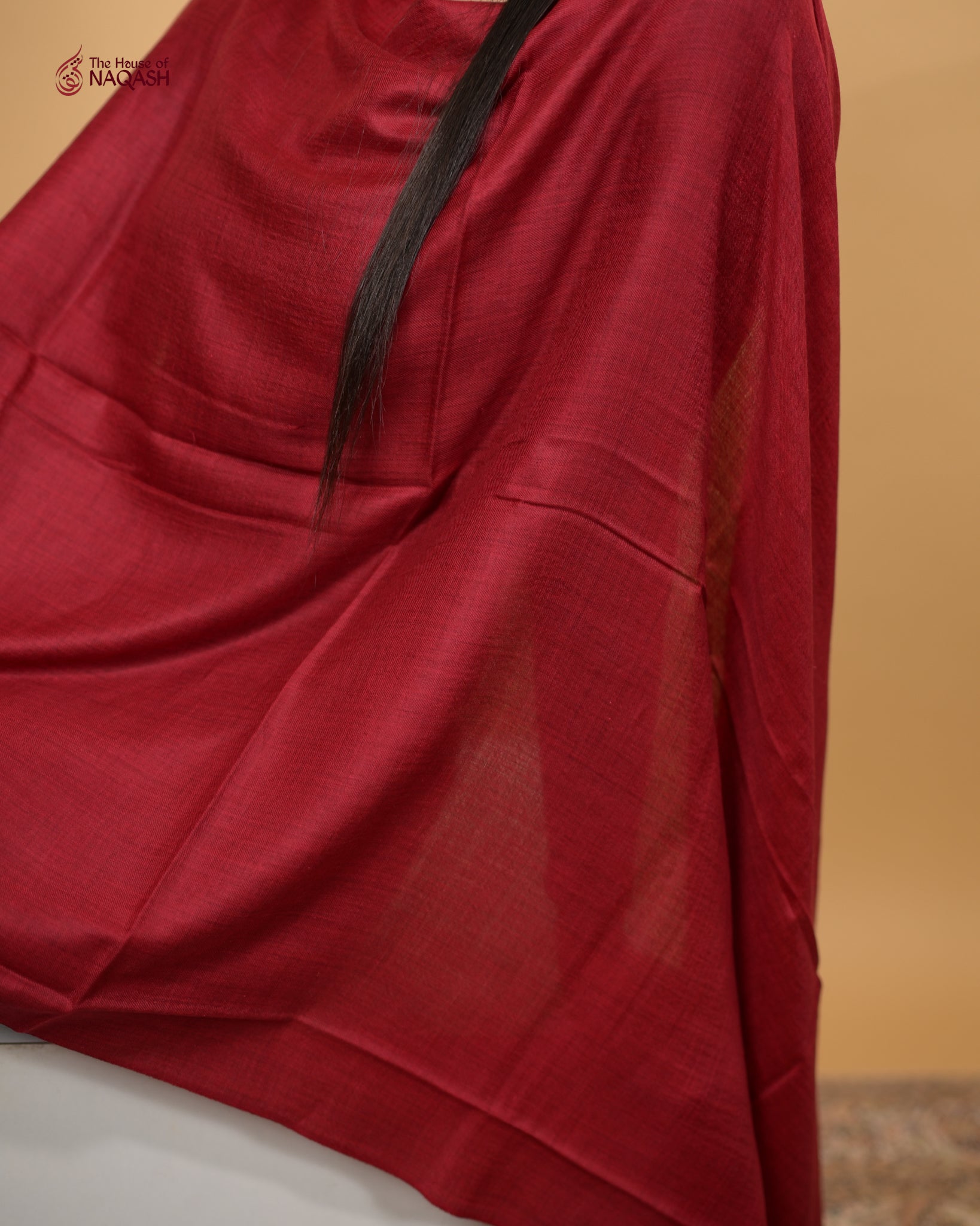 Crimson Elegance Wrap