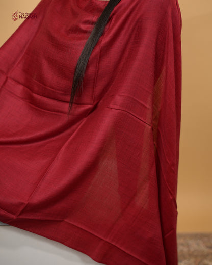 Crimson Elegance Wrap