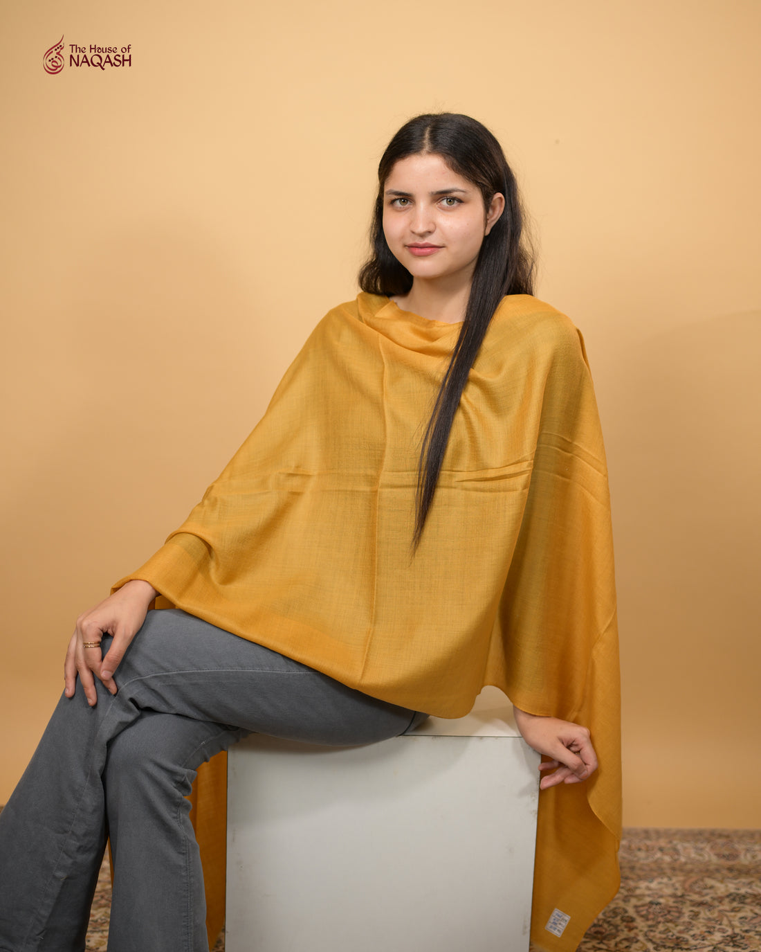 Goldenrod Cashmere Stole