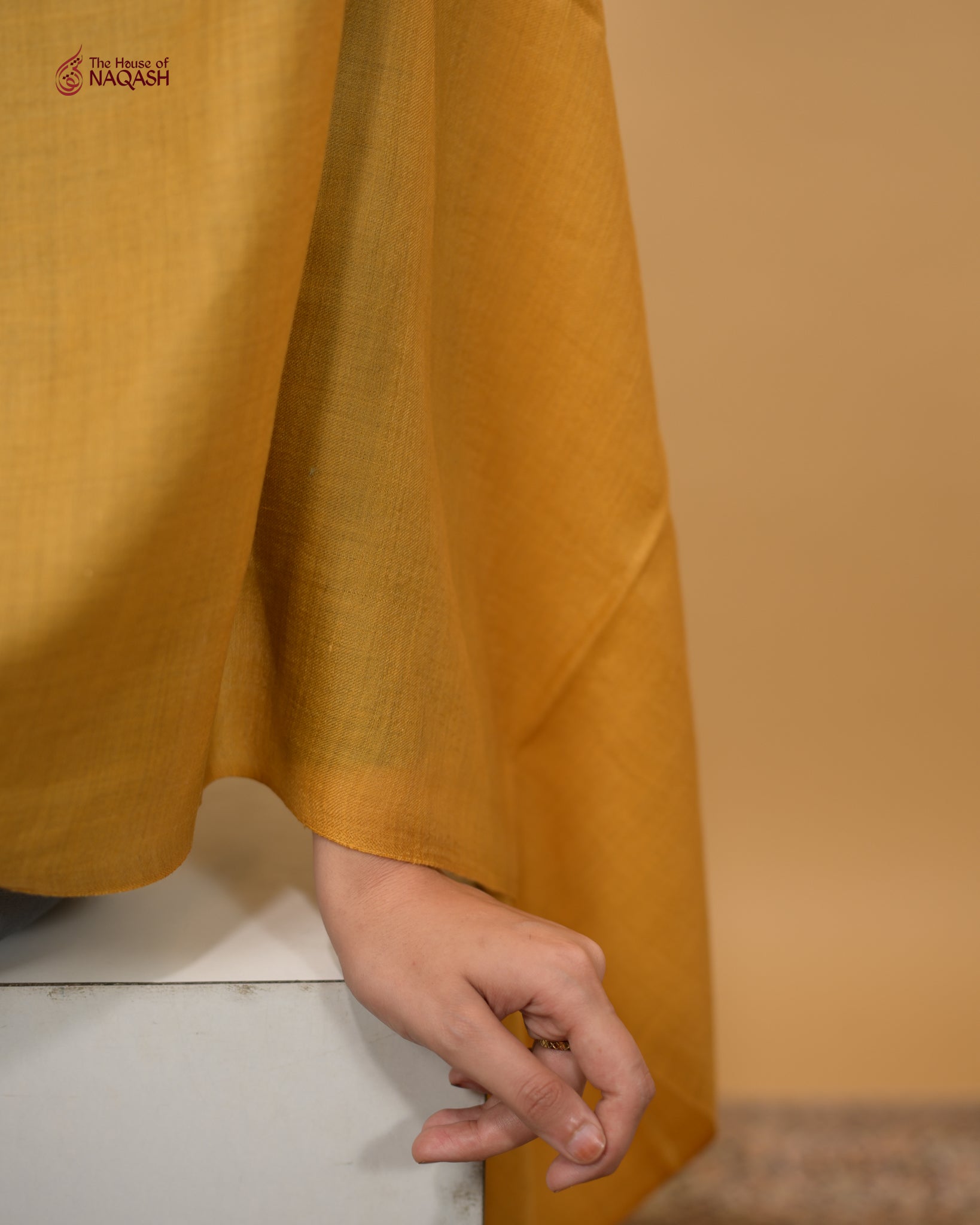 Goldenrod Cashmere Stole