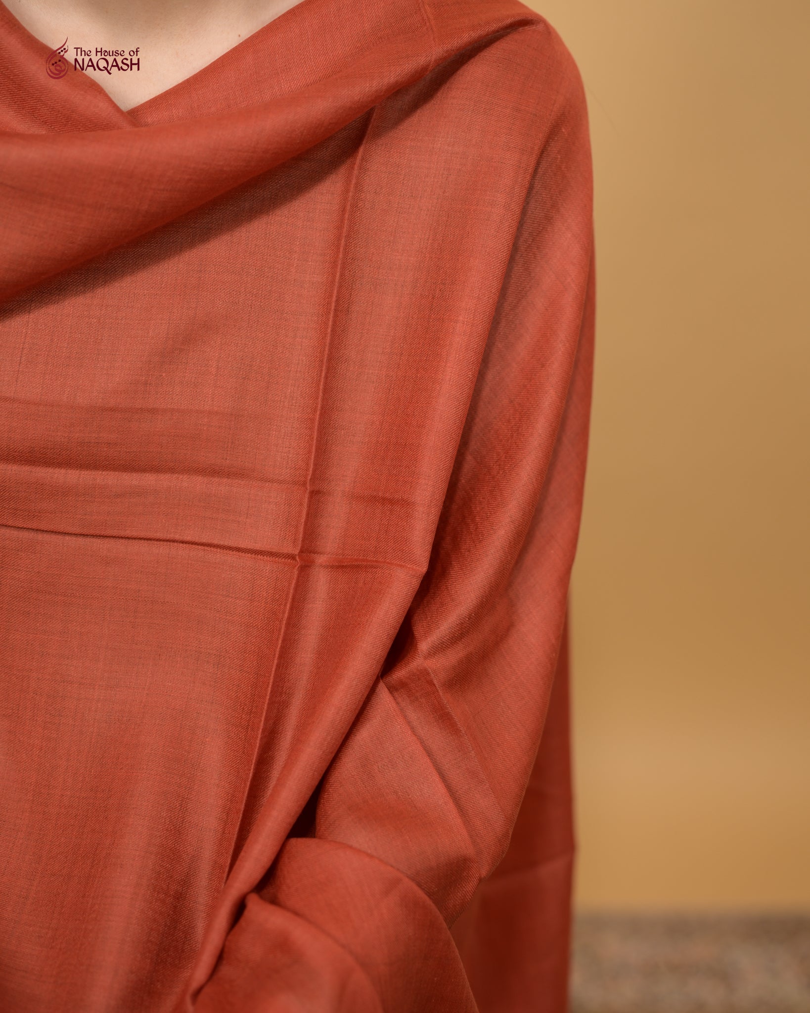 Saffron Elegance Drape
