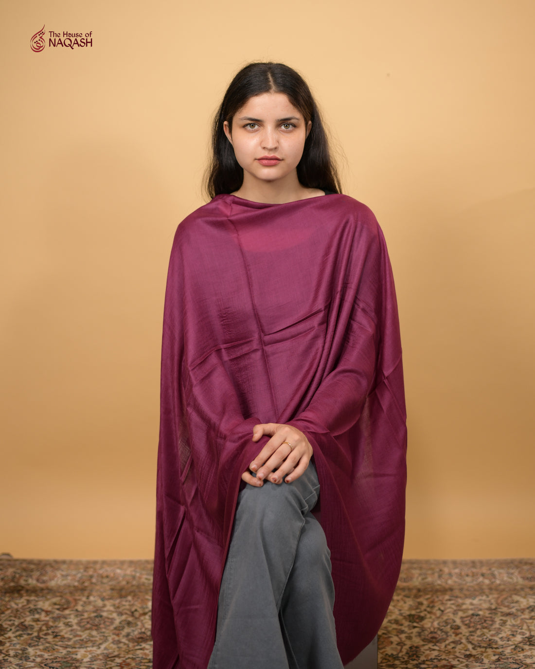 Magenta Majesty Stole