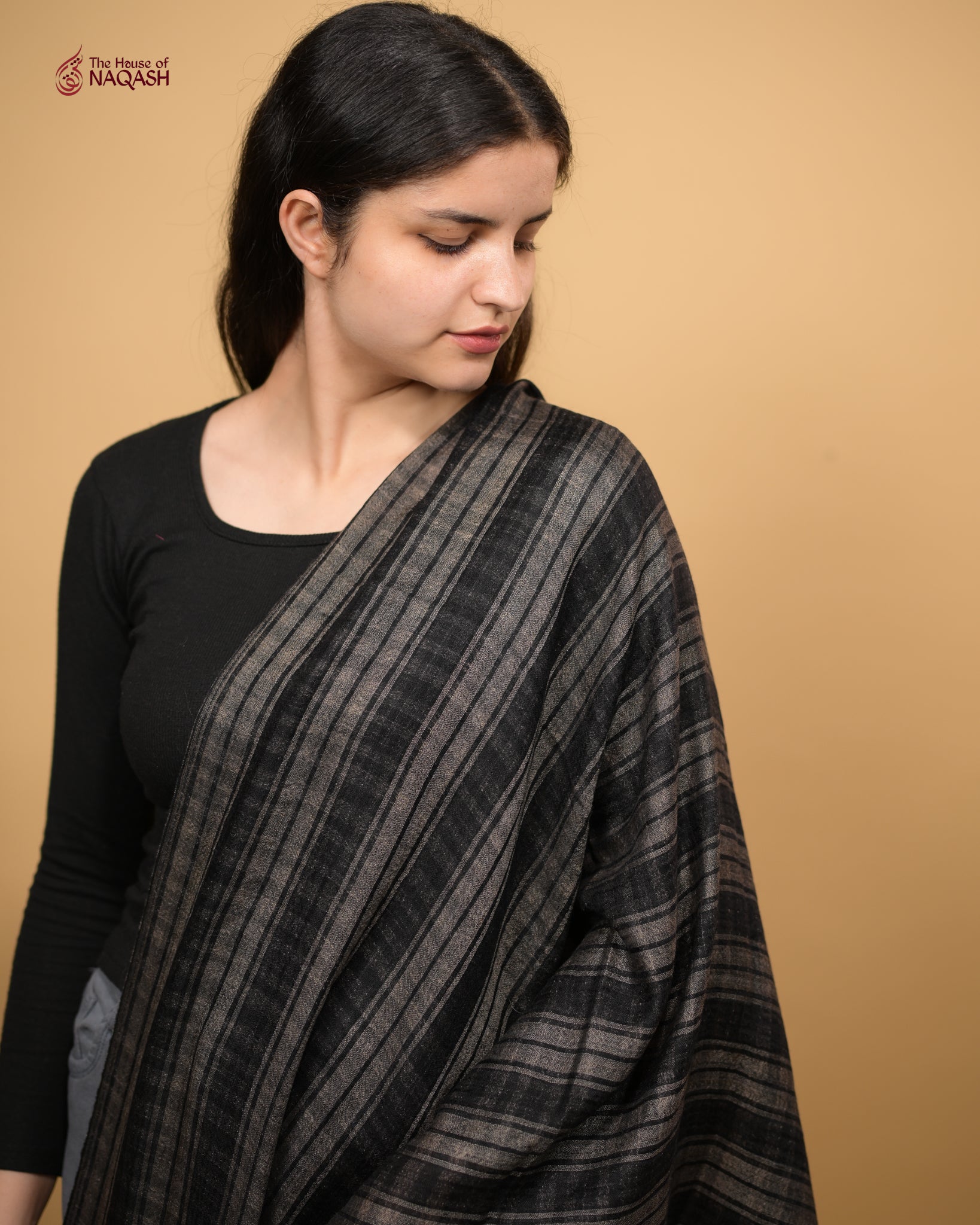 Black and Grey Checkdar