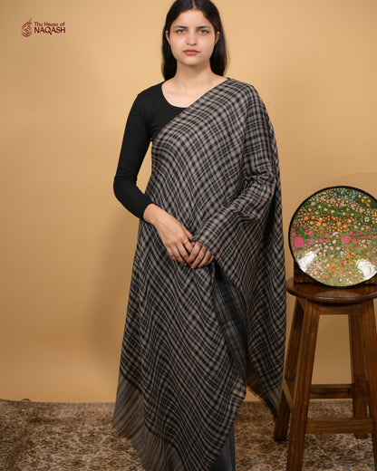 Black and Grey Checkdar