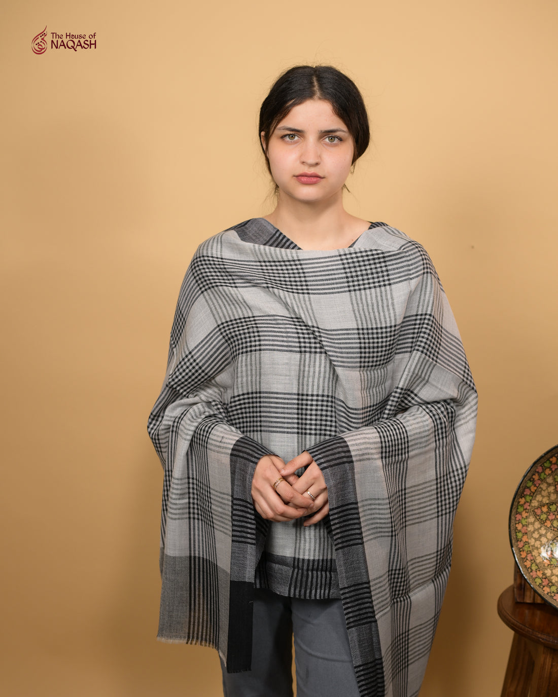 Goldenrod Stripe Stole