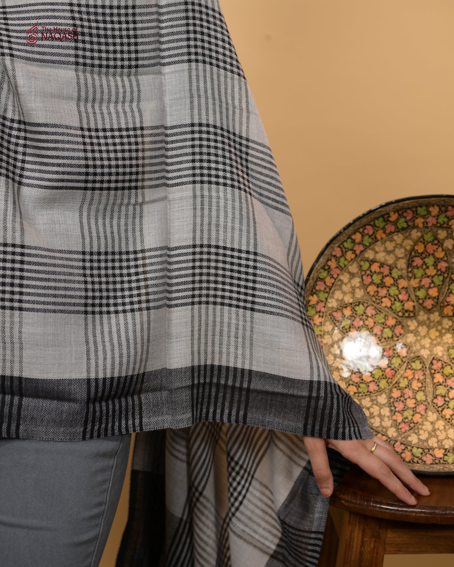Goldenrod Stripe Stole