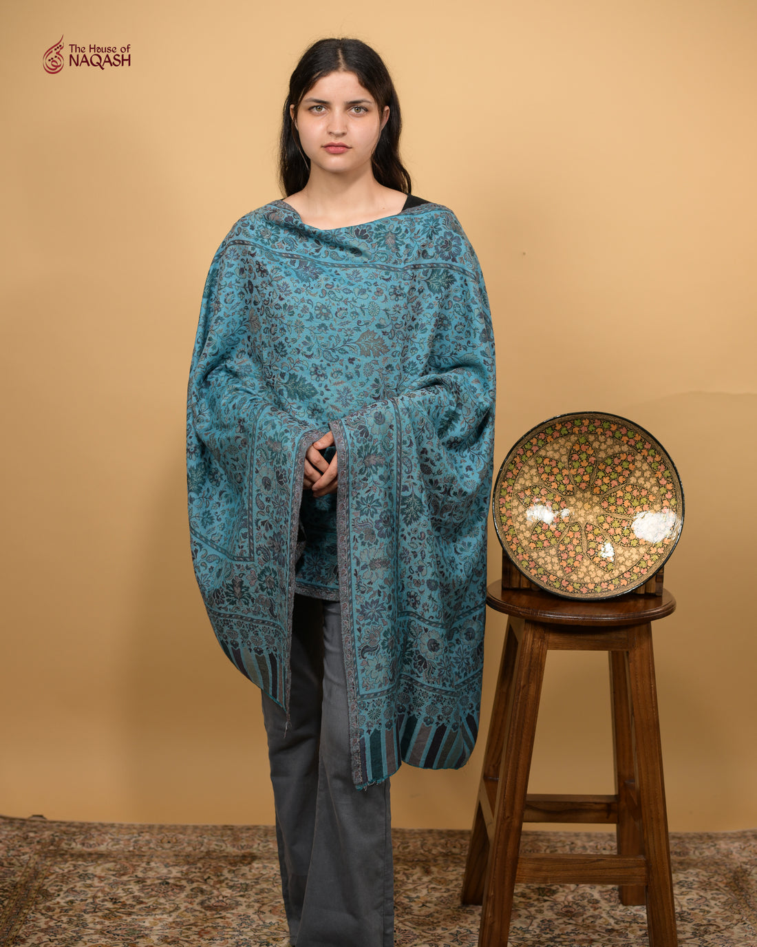 Royal Blue Kani Drapery