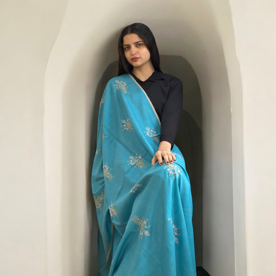 Lagoon Luxe GI Pashmina Shawl