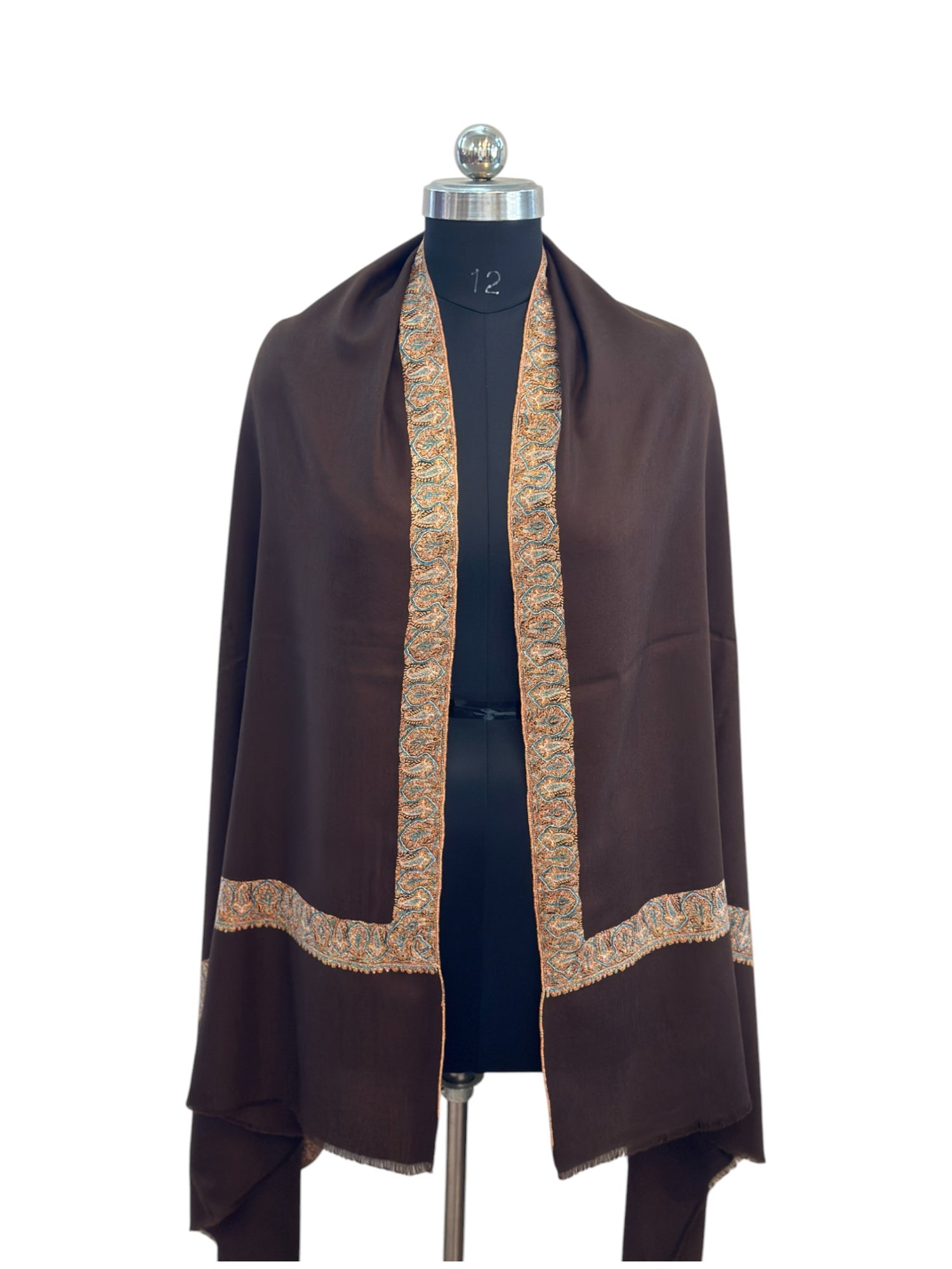 Gulzar Hand Embroidered Pashmina Shawl