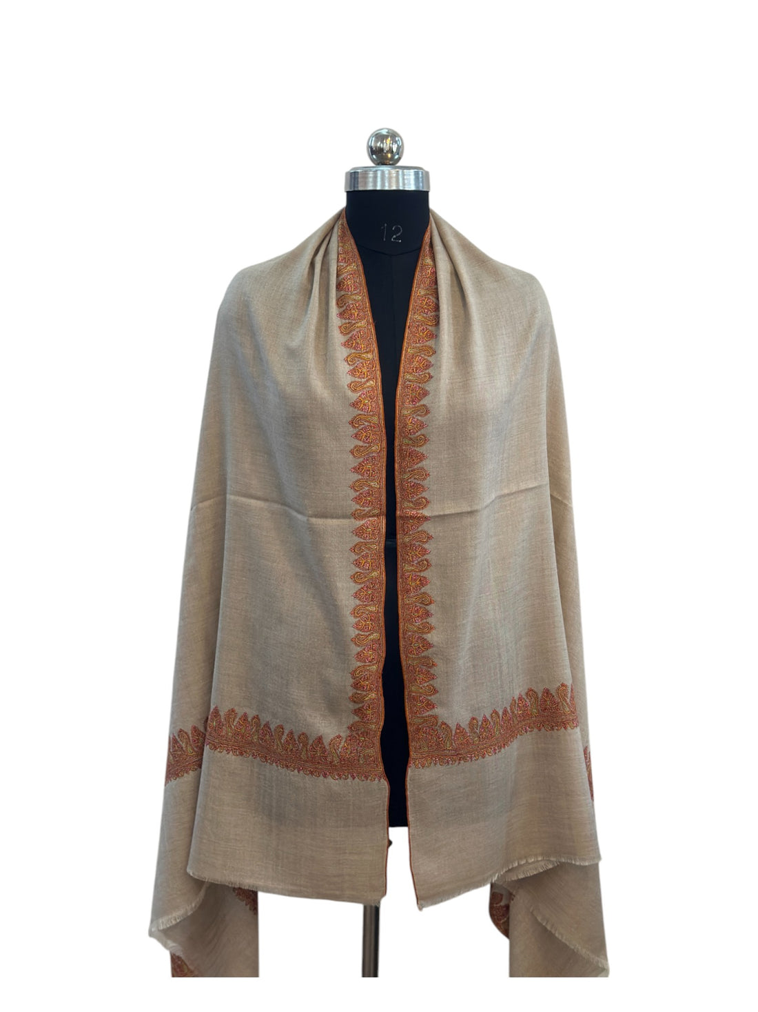 Naseem Hand Embroidered Pashmina Shawl