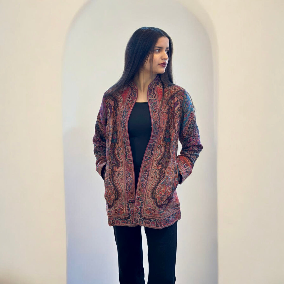 Midnight Almond Coat