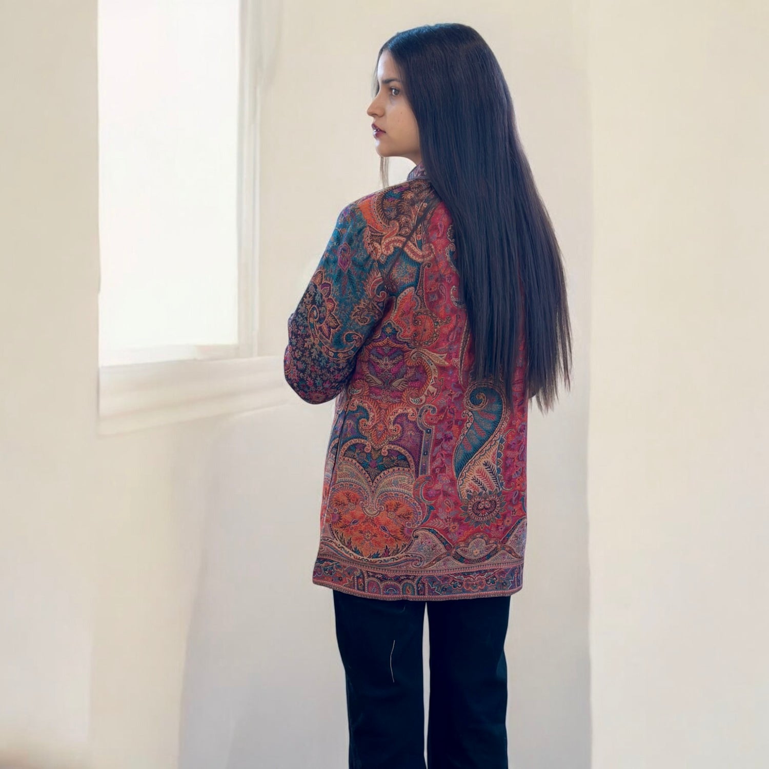 Midnight Almond Coat