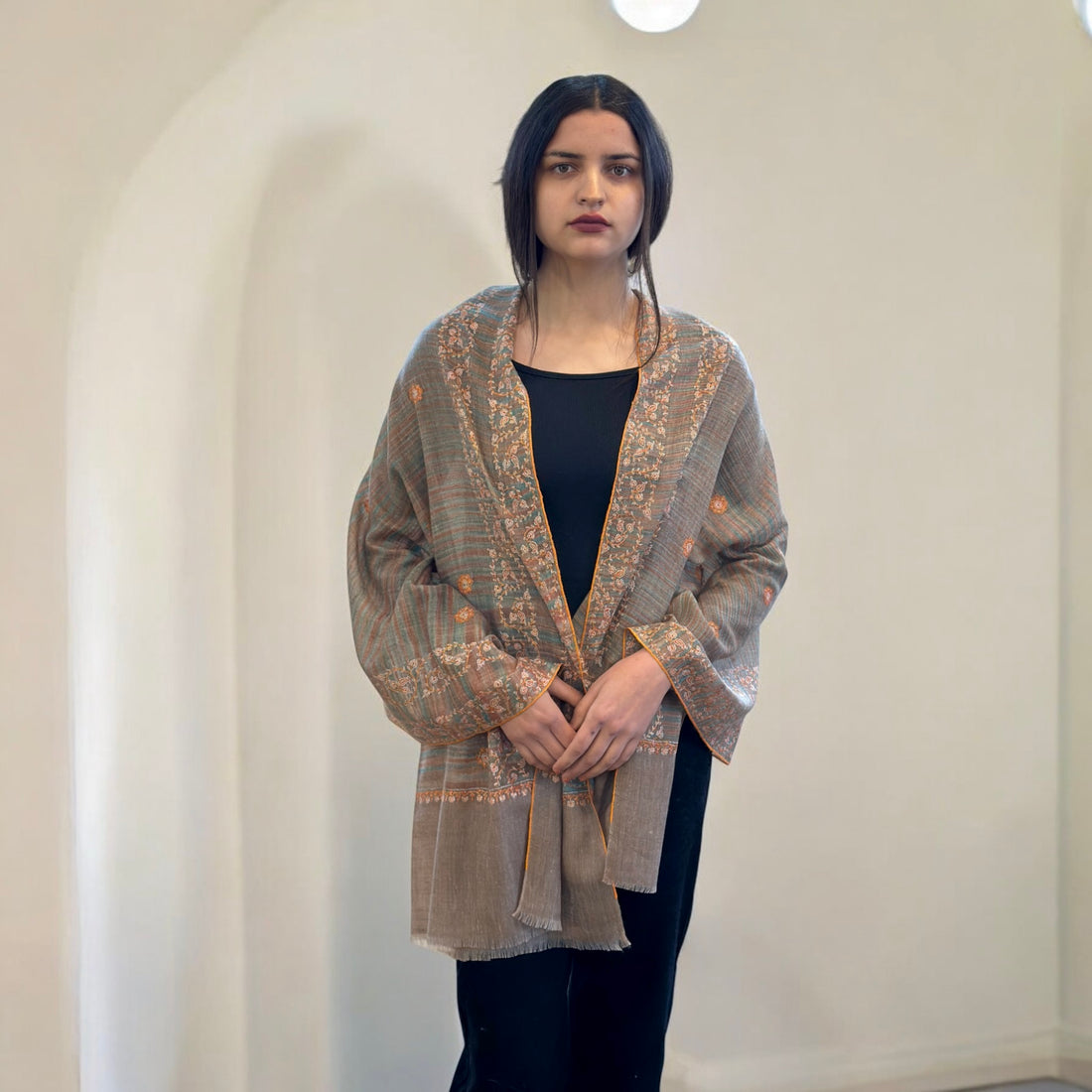 Natural Charm Handwoven Pashmina